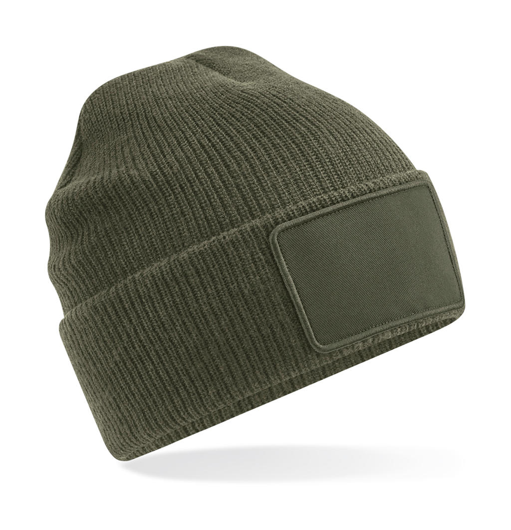 Čiapka Removable Patch Thinsulate™ Beanie - military green