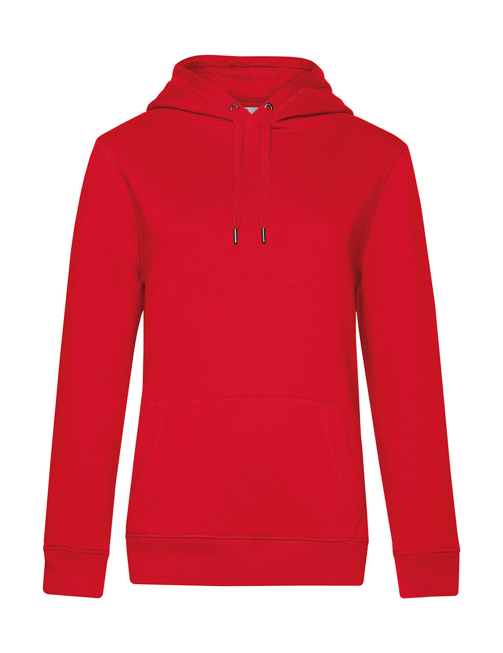 Mikina QUEEN Hooded - red