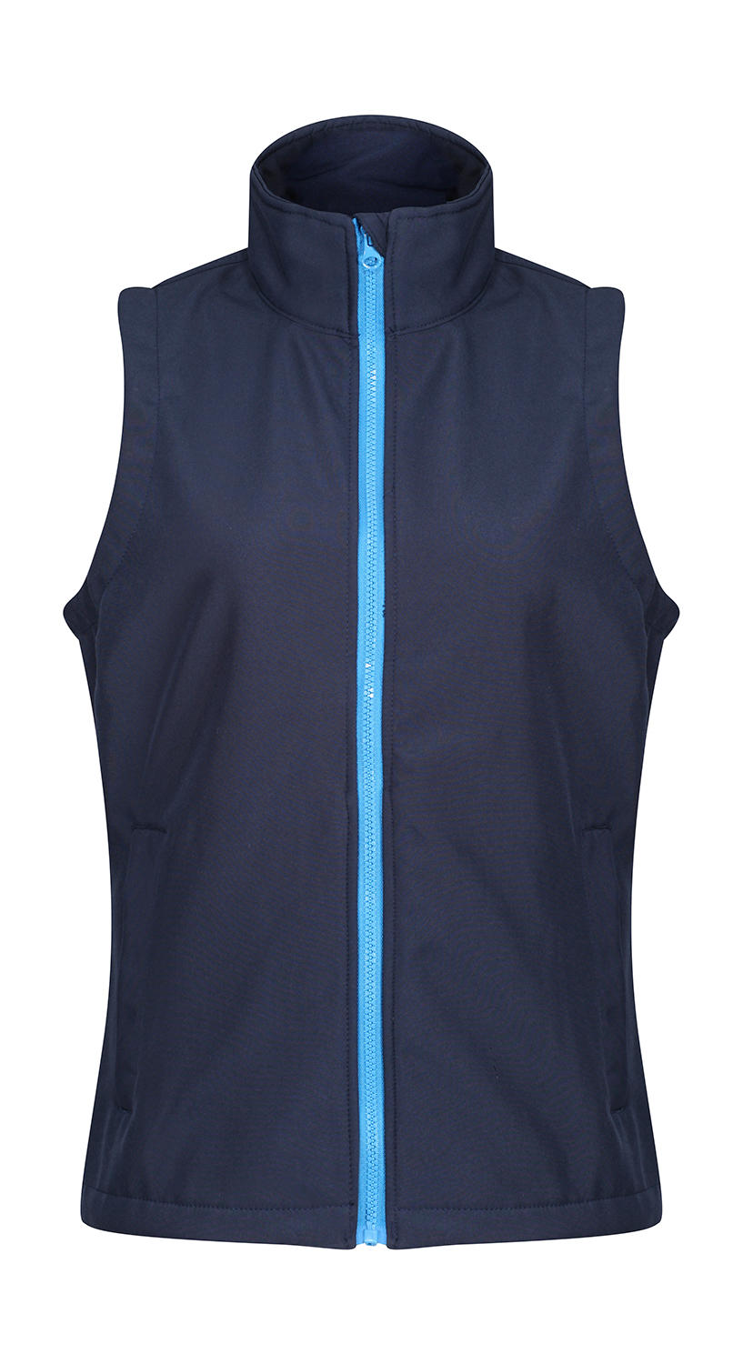 Dámska softshellová vesta Ablaze Printable - navy/french blue