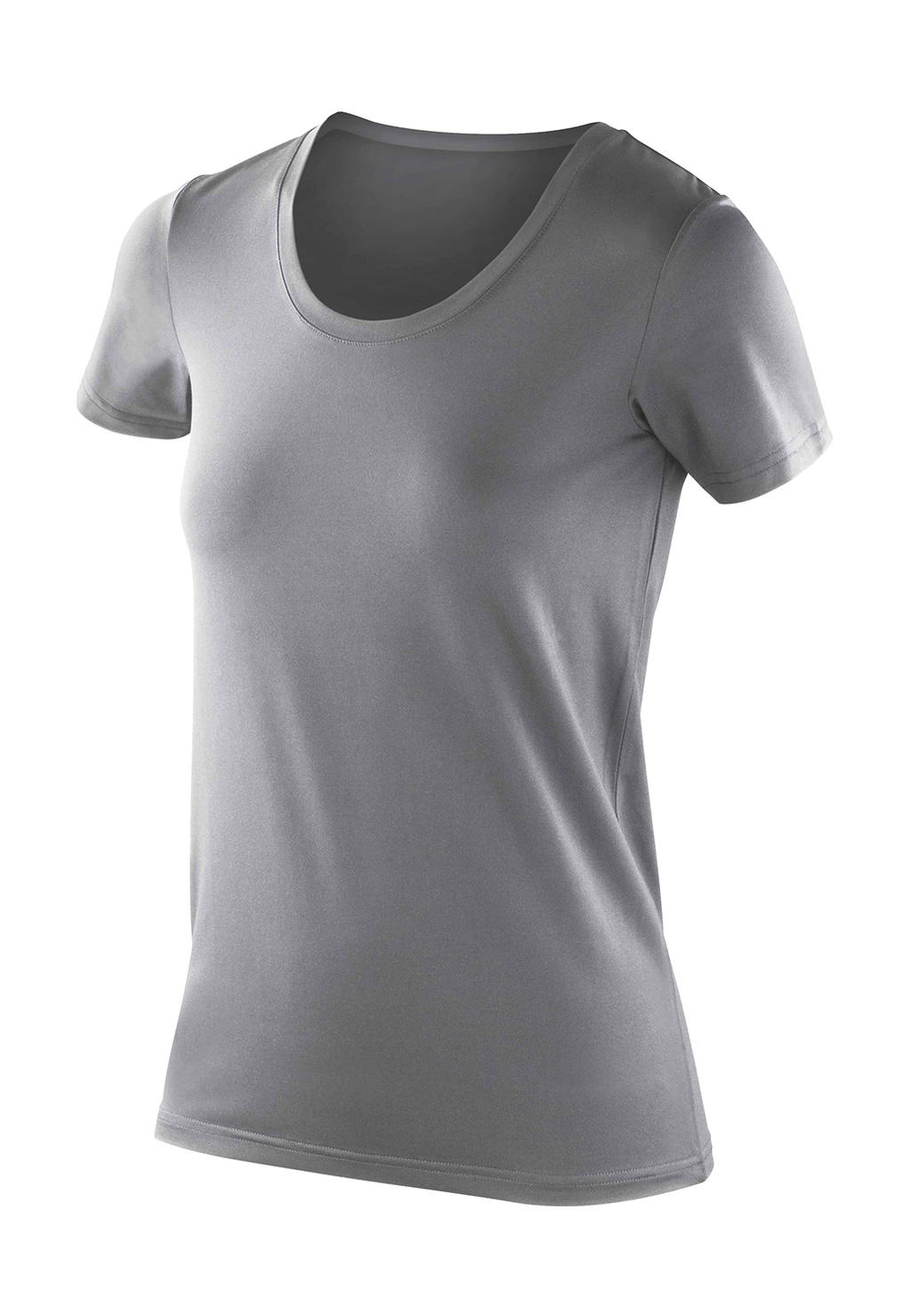 Dámske tričko Impact Softex® - cloudy grey