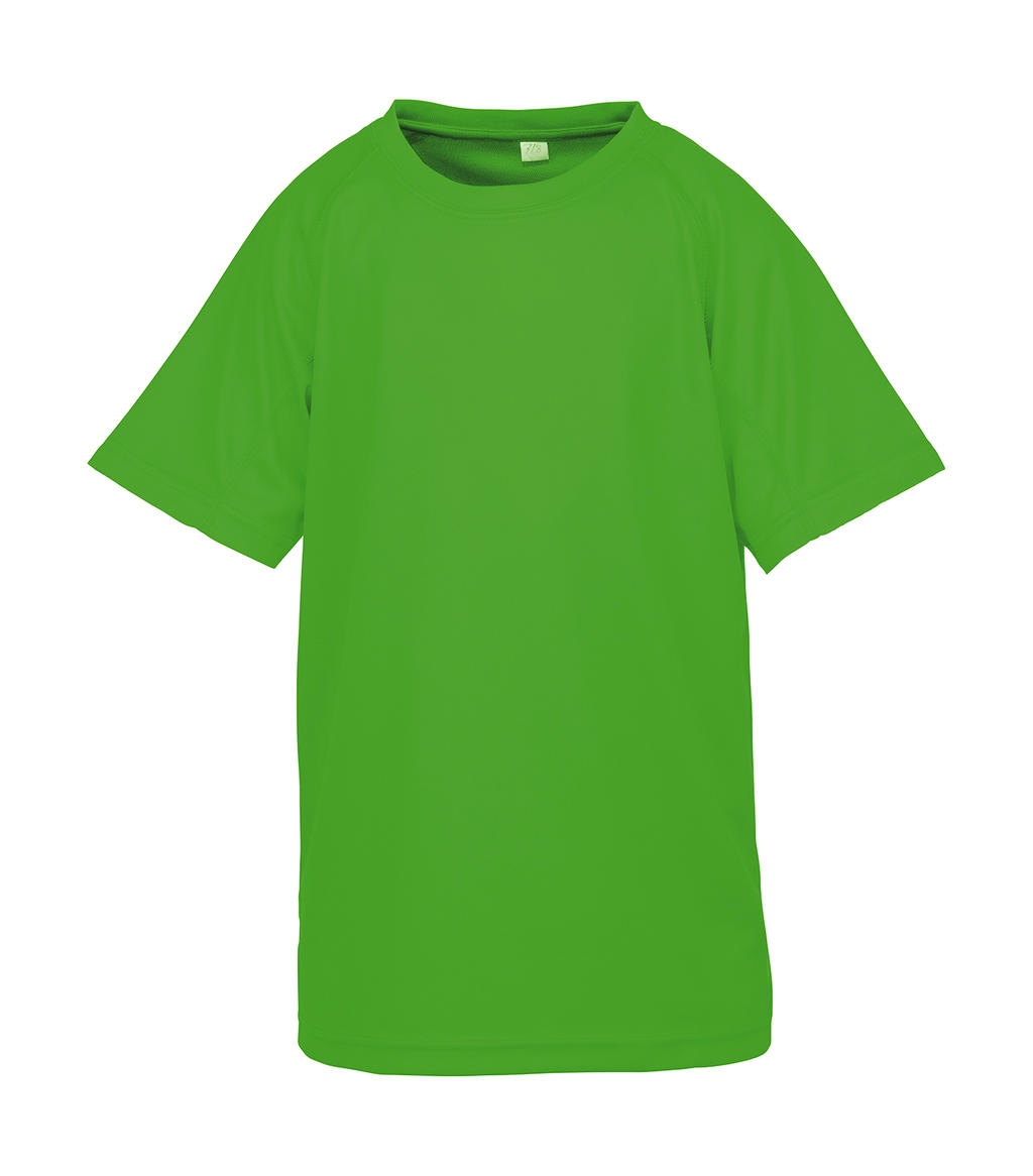 Detské tričko Junior Performance Aircool - flo green