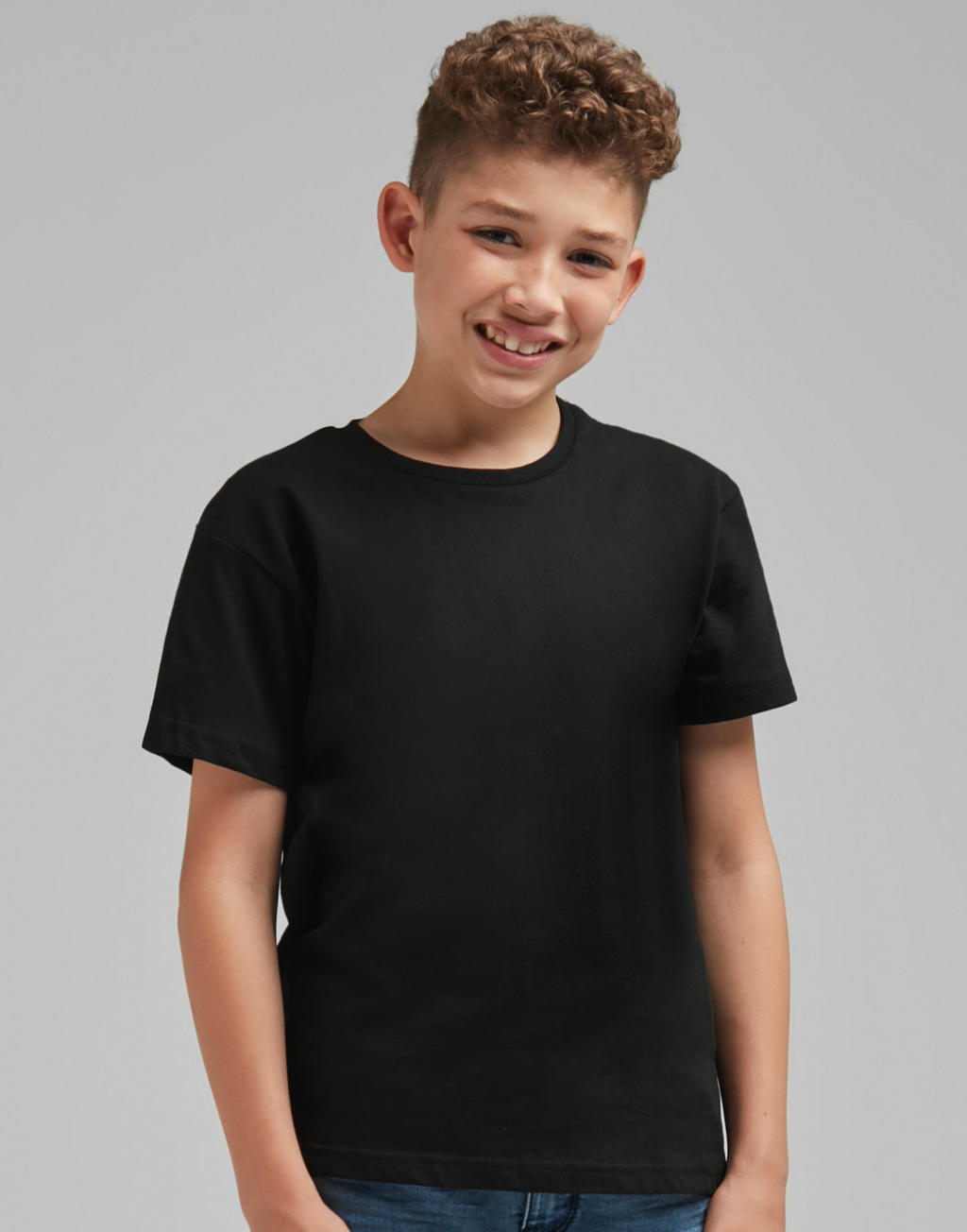 Dokonale potlačiteľné detské tričko bez štítku - white