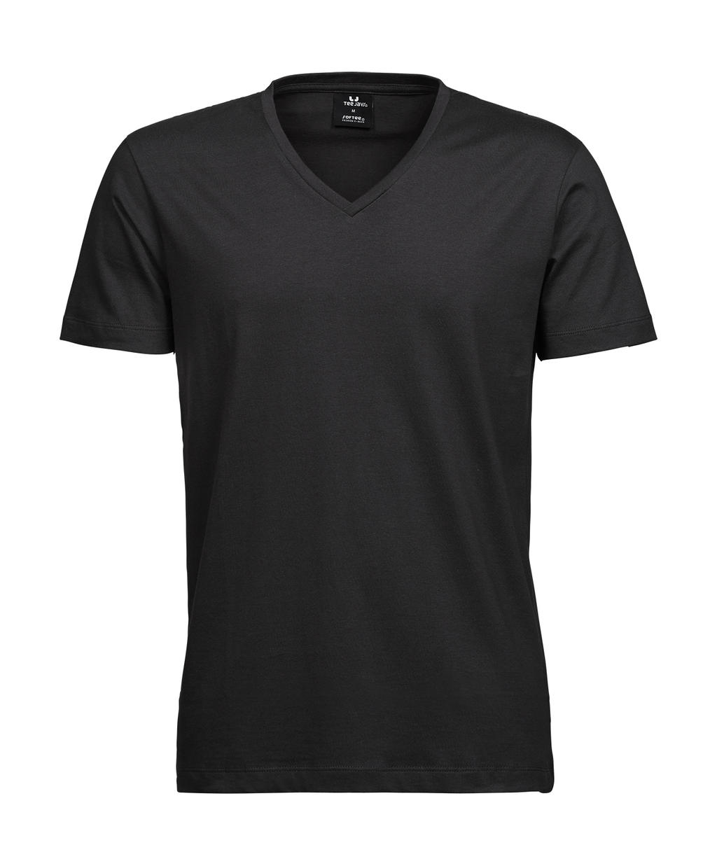 Pánske tričko Sof Tee s V-výstrihom - dark grey