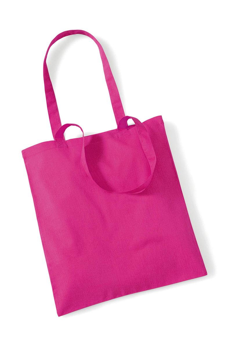 Bag for Life - Long Handles - fuchsia