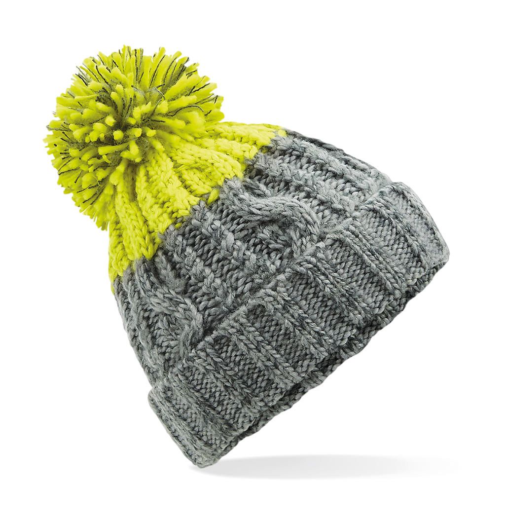 Čiapka Apres Beanie - light grey/citron