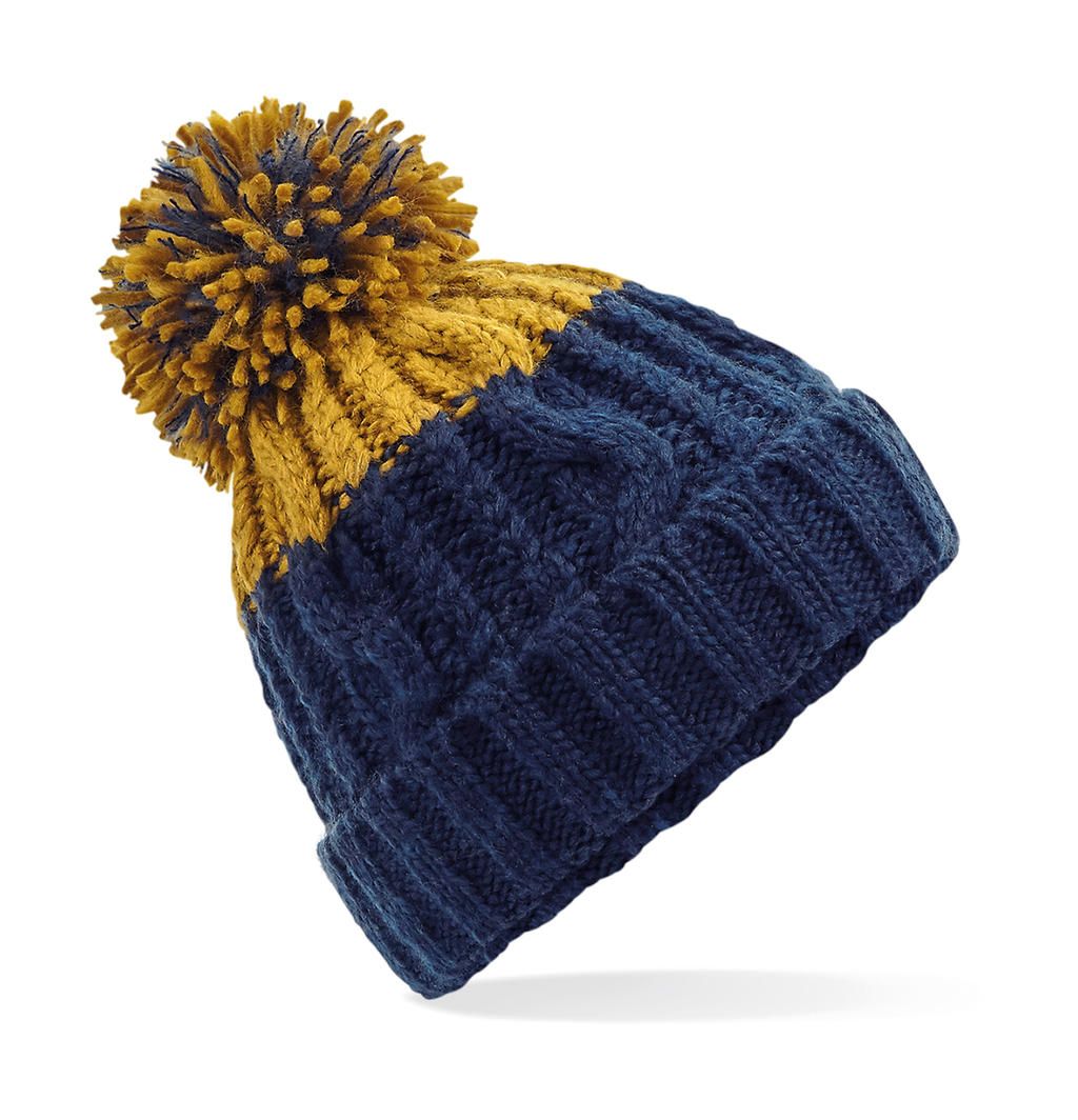 Čiapka Apres Beanie - oxford navy/mustard