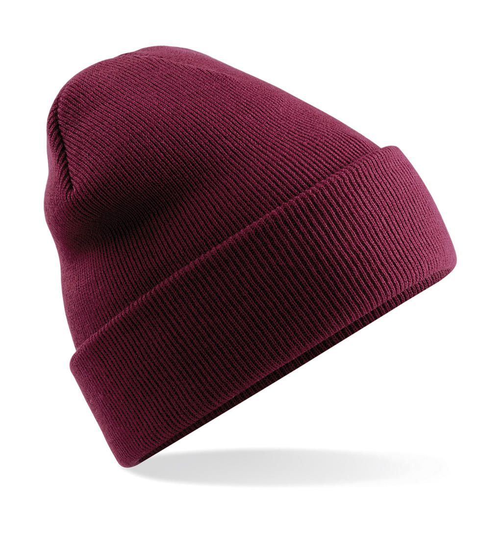 Čiapka Original Cuffed Beanie - burgundy