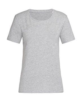 Claire Relaxed Crew Neck - grey heather