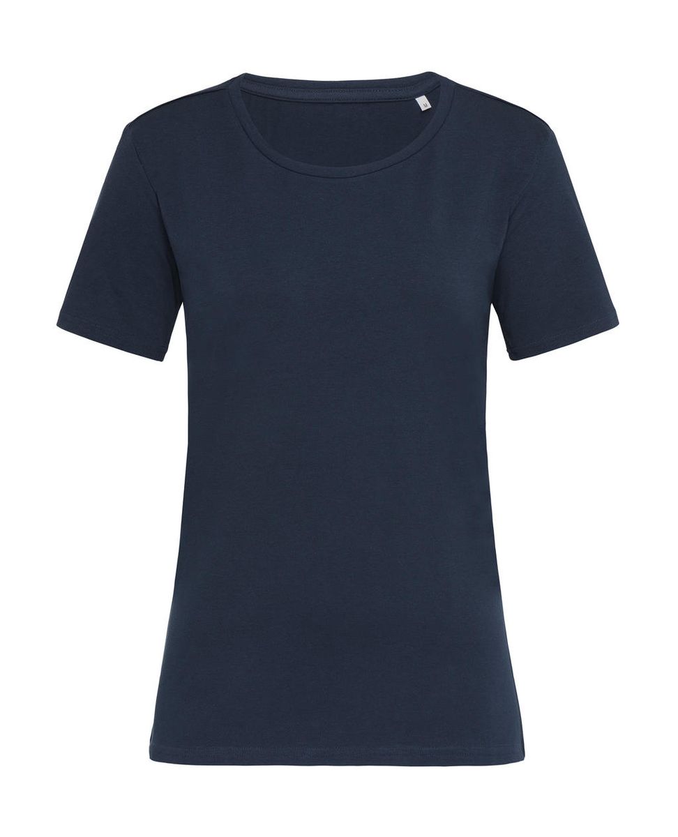 Claire Relaxed Crew Neck - marina blue