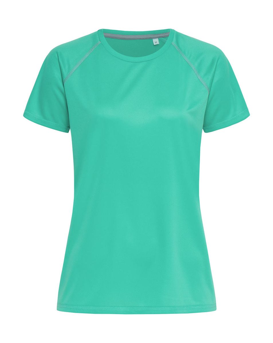 Dámske tričko Active 140 Team Raglan - bahama green