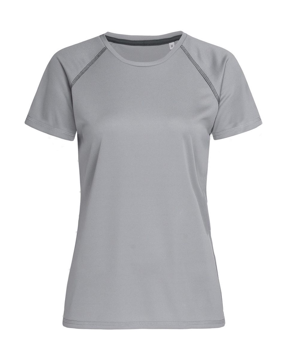 Dámske tričko Active 140 Team Raglan - silver grey