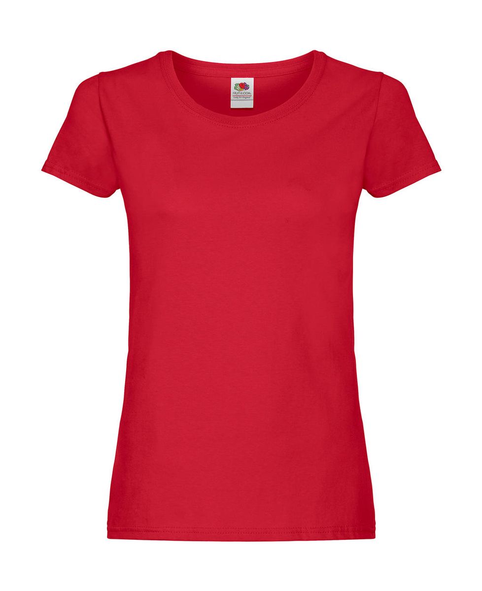 Dámske tričko Lady-Fit Original Tee - red