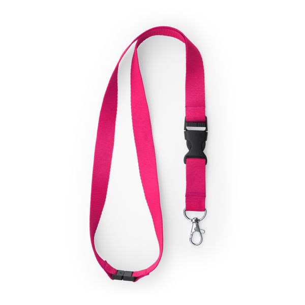 SUBLIMAČNÉ ŠNÚRKY NA KRK HOSTIA LANYARD FUCHSIA