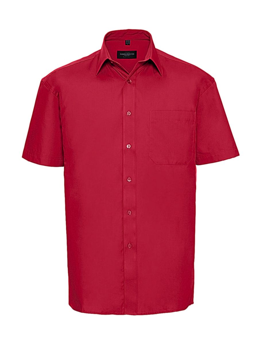 Košeľa Poplin - classic red