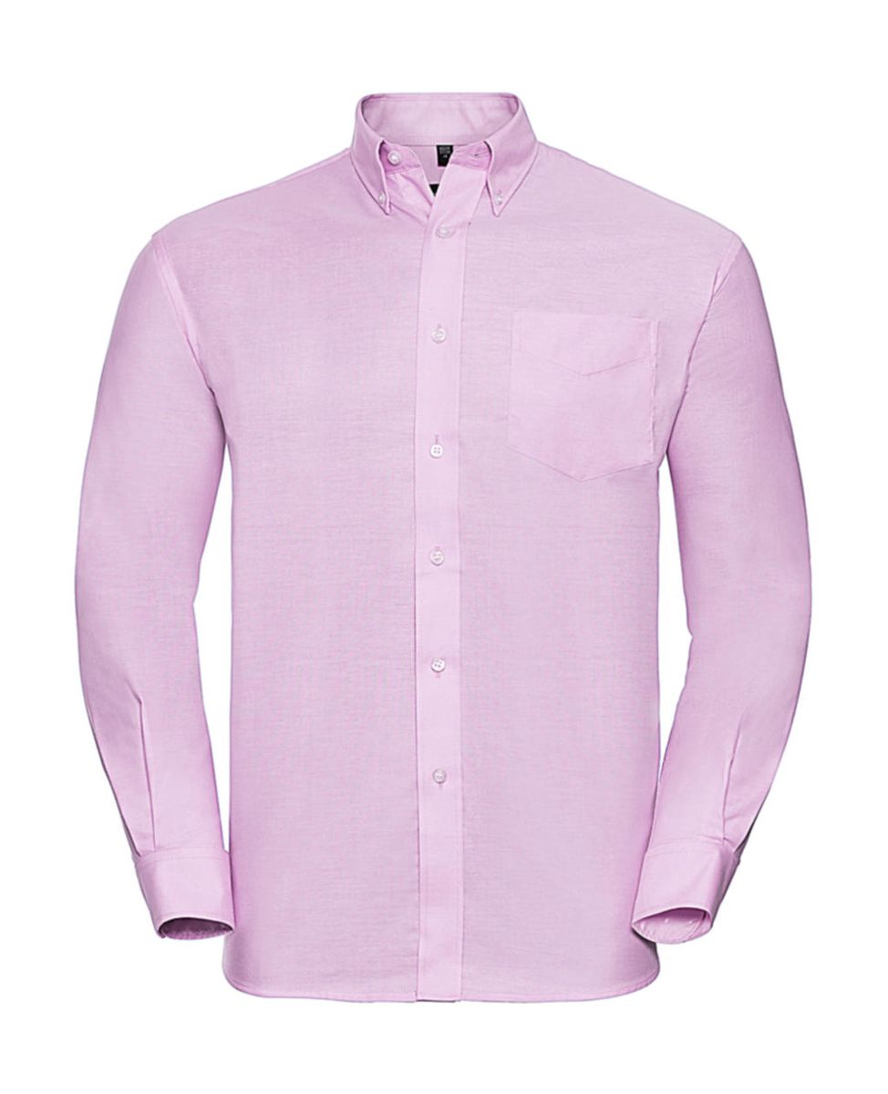 Košeľa s dlhými rukávmi Oxford - classic pink