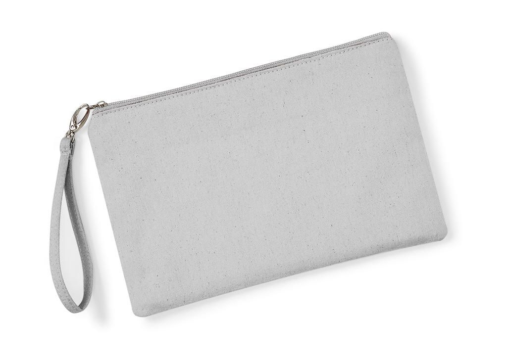 Kozmetická taštička Canvas Wristlet Pouch - light grey/light grey