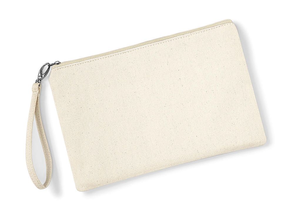 Kozmetická taštička Canvas Wristlet Pouch - natural/natural