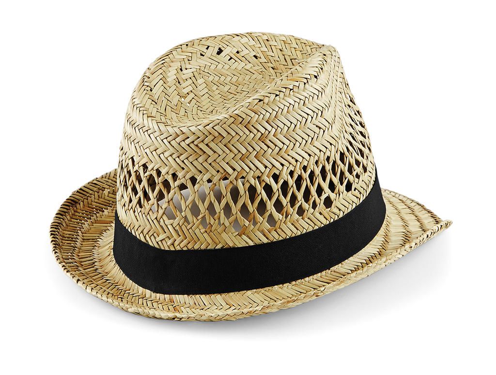 Letný slamený klobúk - natural