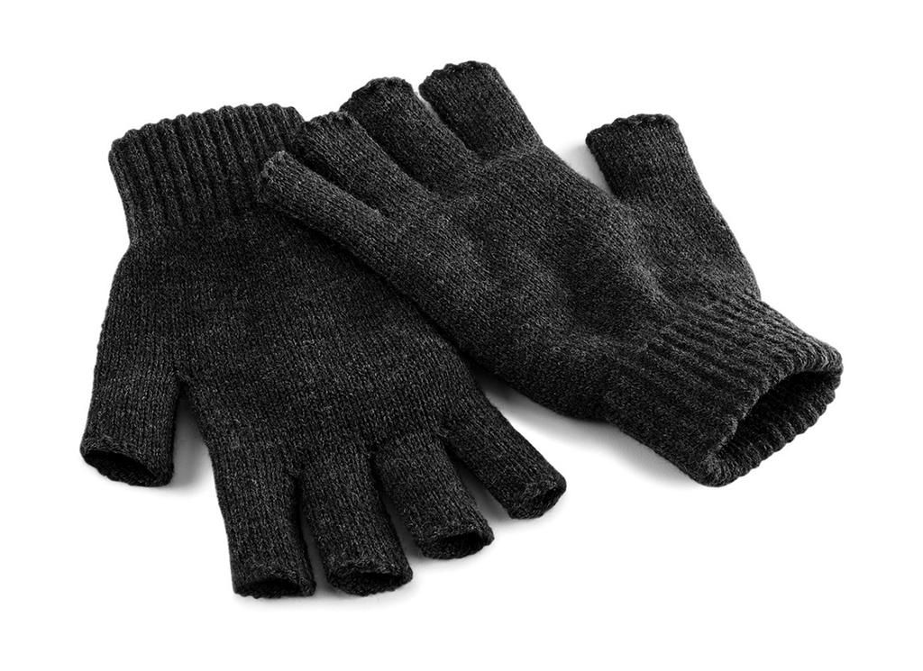 Rukavice Fingerless - charcoal