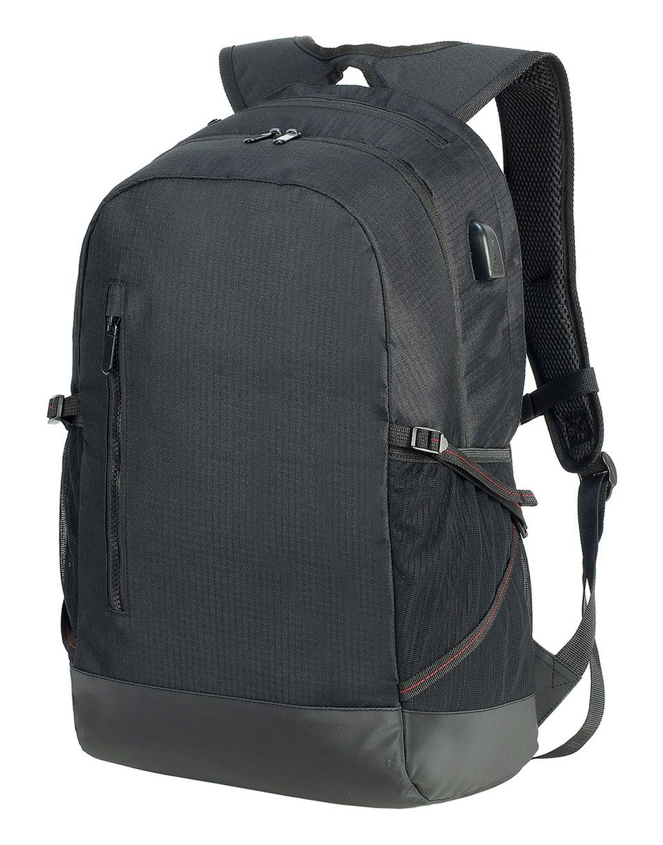 Ruksak Leipzig Daily Laptop - black/black