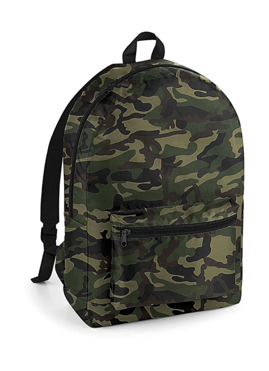 Ruksak Packaway - jungle camo/black