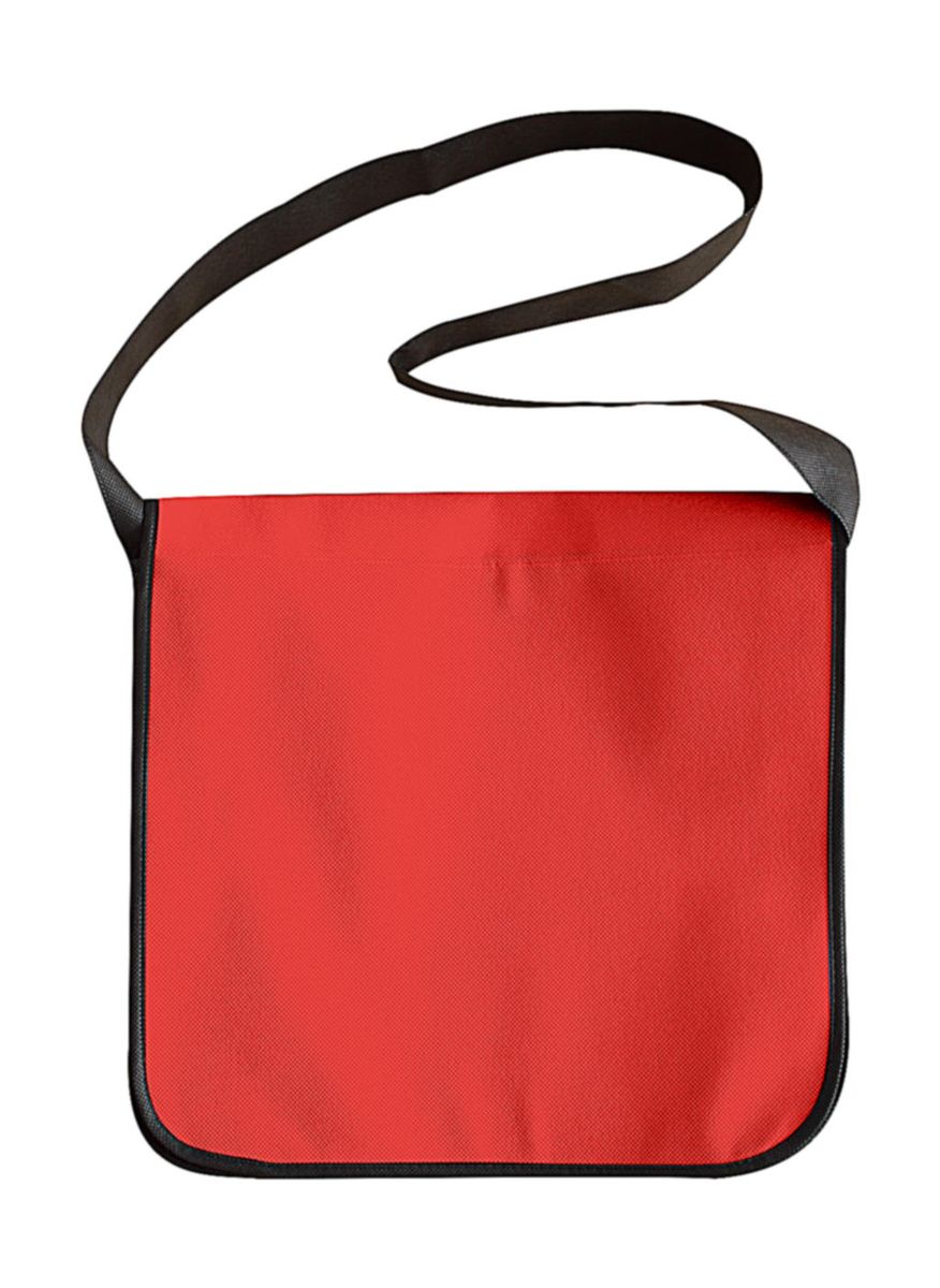 Taška Messenger - red/black