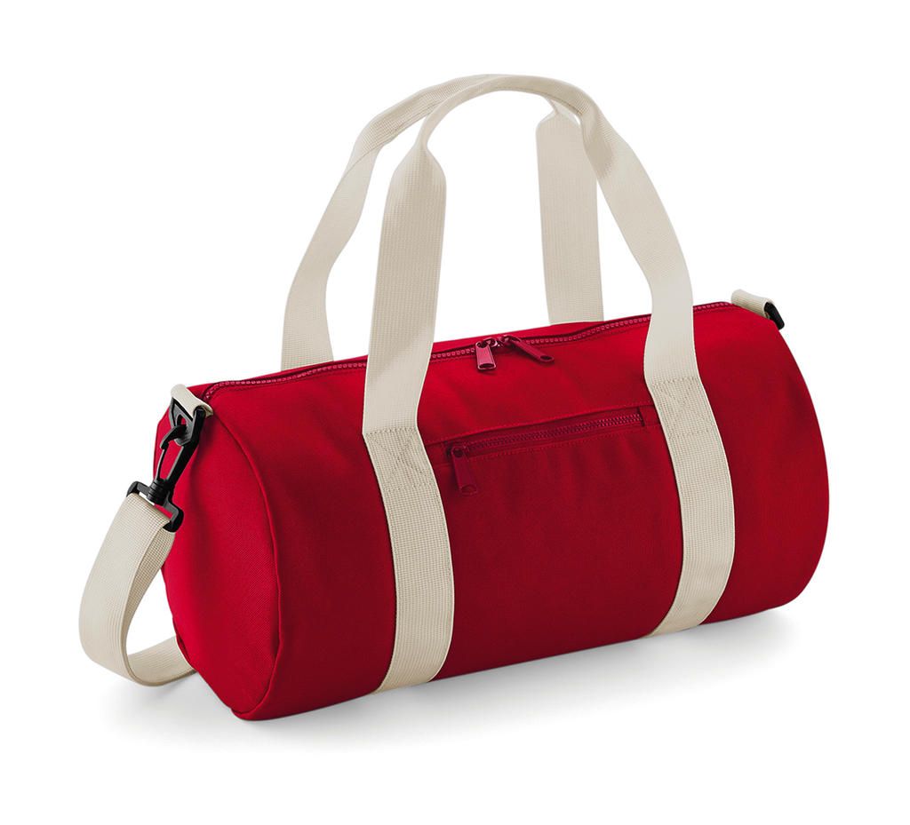 Taška Mini Barrel - classic red/off white