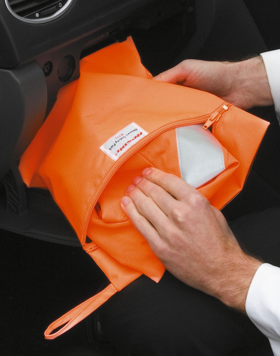 Taška na Reflexné Vesty - fluorescent orange