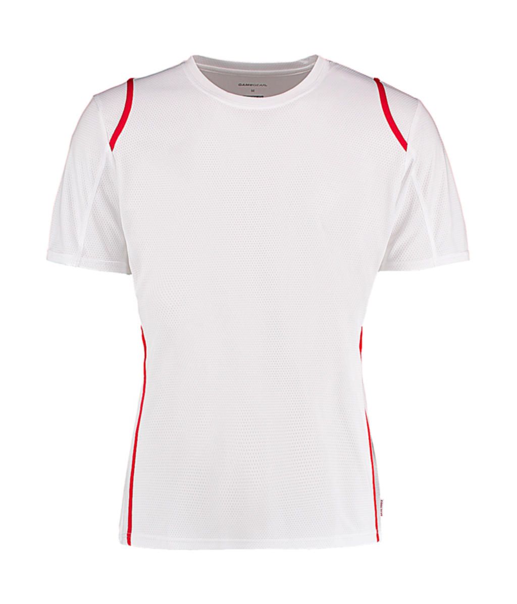 Tričko Gamegear® Cooltex® - white/red