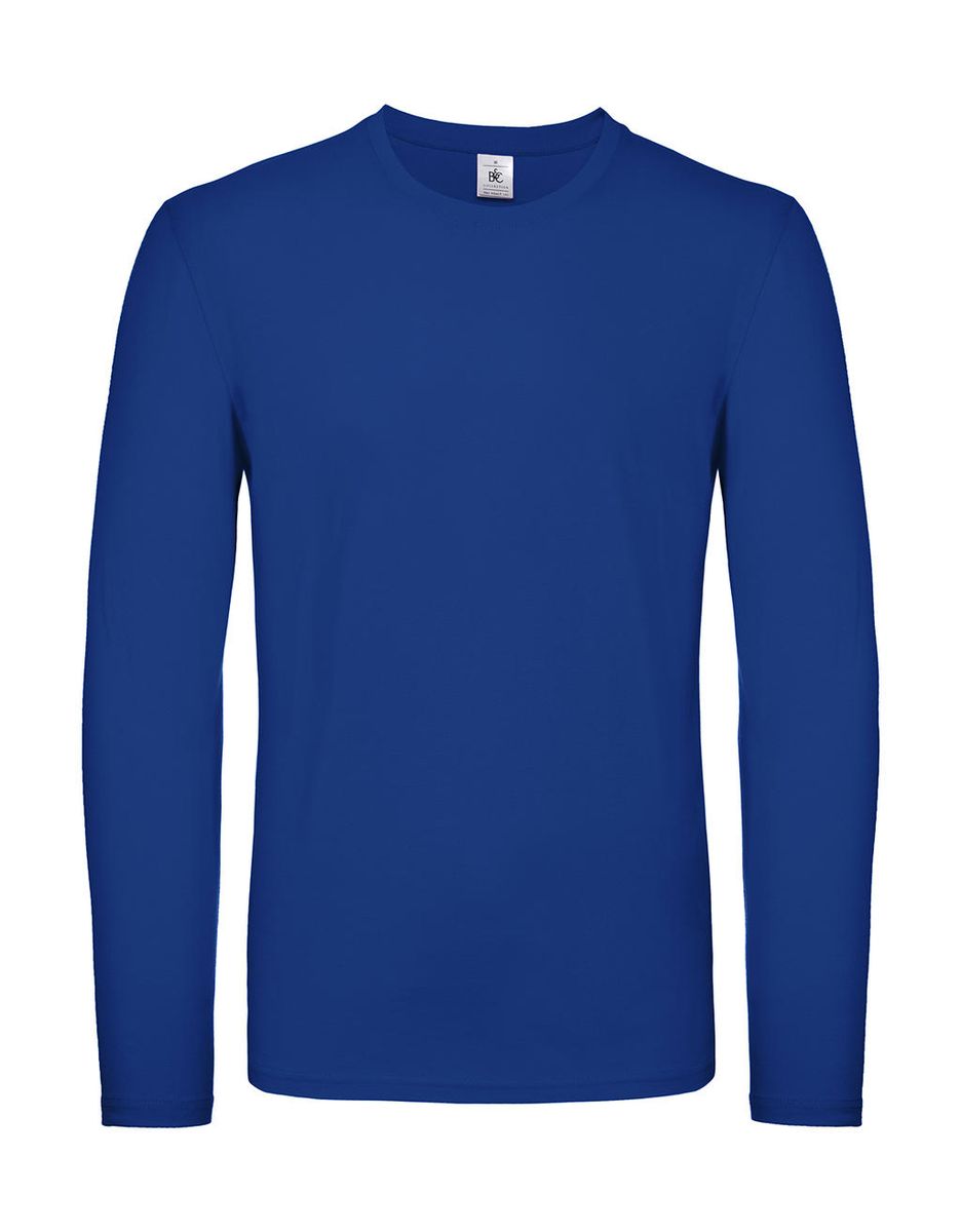 Tričko s dlhými rukávmi #E150 - royal blue