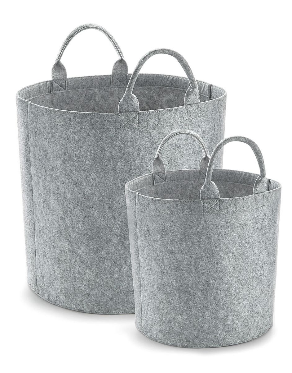 Úložná taška Felt Trug - charcoal melange