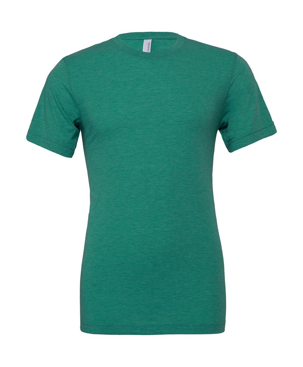 Unisex tričko Triblend - sea green triblend